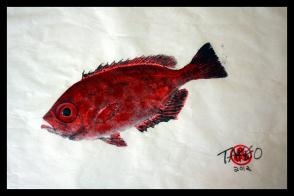 Aweoweo Gyotaku