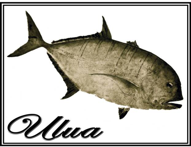 ulua gyotaku